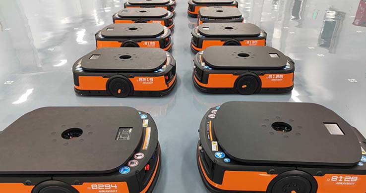 Die Anwendung von iHF-Planetengetrieben in AGV-Robotern